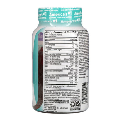 Vitafusion Gorgeous Hair, Skin & Nails Multivitamin Gummy Vitamins, 100Ct