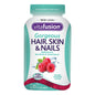 Vitafusion Gorgeous Hair, Skin & Nail Multivitamins Gummies, Natural Raspberry Flavor 135 Ea