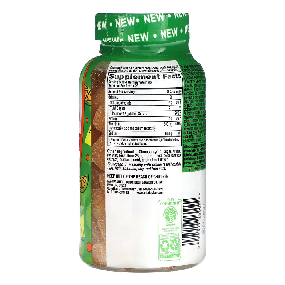 Vitafusion Extra Strength Power C Gummies - 92 Ct