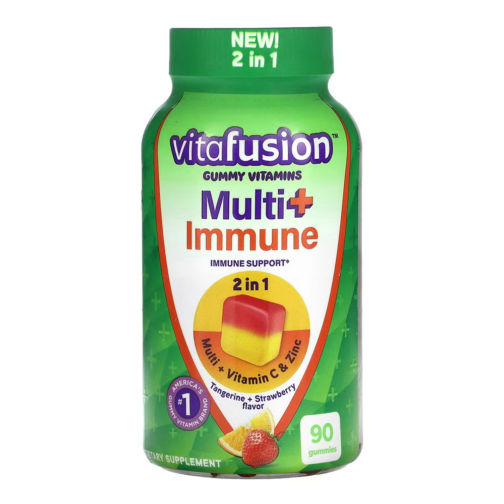Vitafusion Multi+ Immune Support Gummies - 90 Count