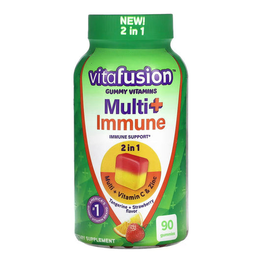 Vitafusion Multi+ Immune Support Gummies - 90 Count