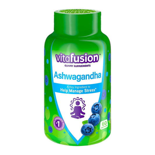 Vitafusion Ashwagandha Gummies Help Manage Stress Gummy 60 Count