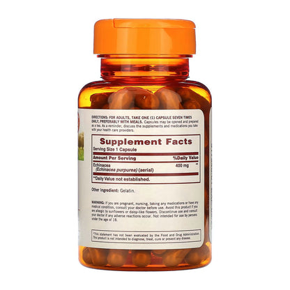 Sundown Echinacea 400 Mg Capsules 100 Capsules