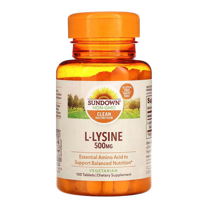 Sundown L-Lysine 500 Mg Tablets 100 Tablets
