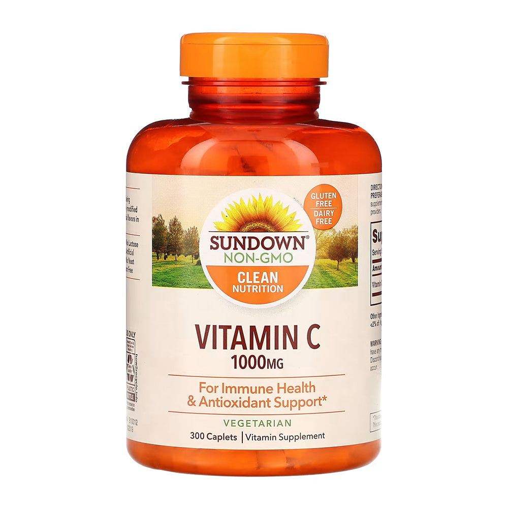 Sundowns Naturals Vitamin C 1000Mg Caplets - 300 Count