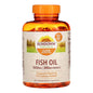 Sundown Naturals Fish Oil 1000 Mg Softgels - 200 Ea