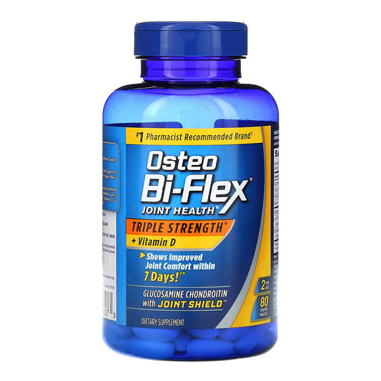 Osteo Bi-Flex Triple Strength + Vitamin D, Coated Tablets 80 Ea