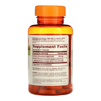 Sundown Naturals??????? Turmeric Curcumin 500 Mg, 90 Capsules