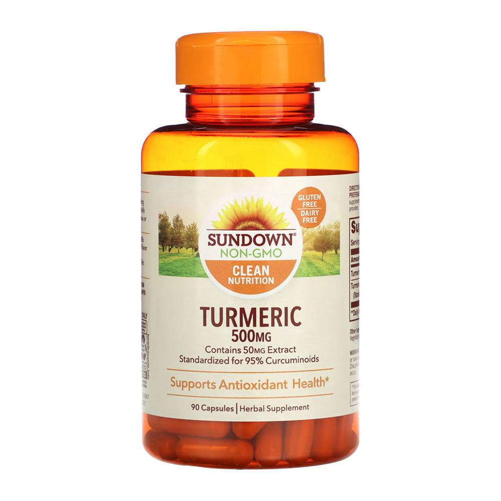 Sundown Naturals??????? Turmeric Curcumin 500 Mg, 90 Capsules