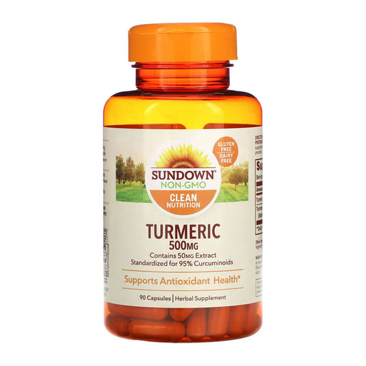 Sundown Naturals??????? Turmeric Curcumin 500 Mg, 90 Capsules