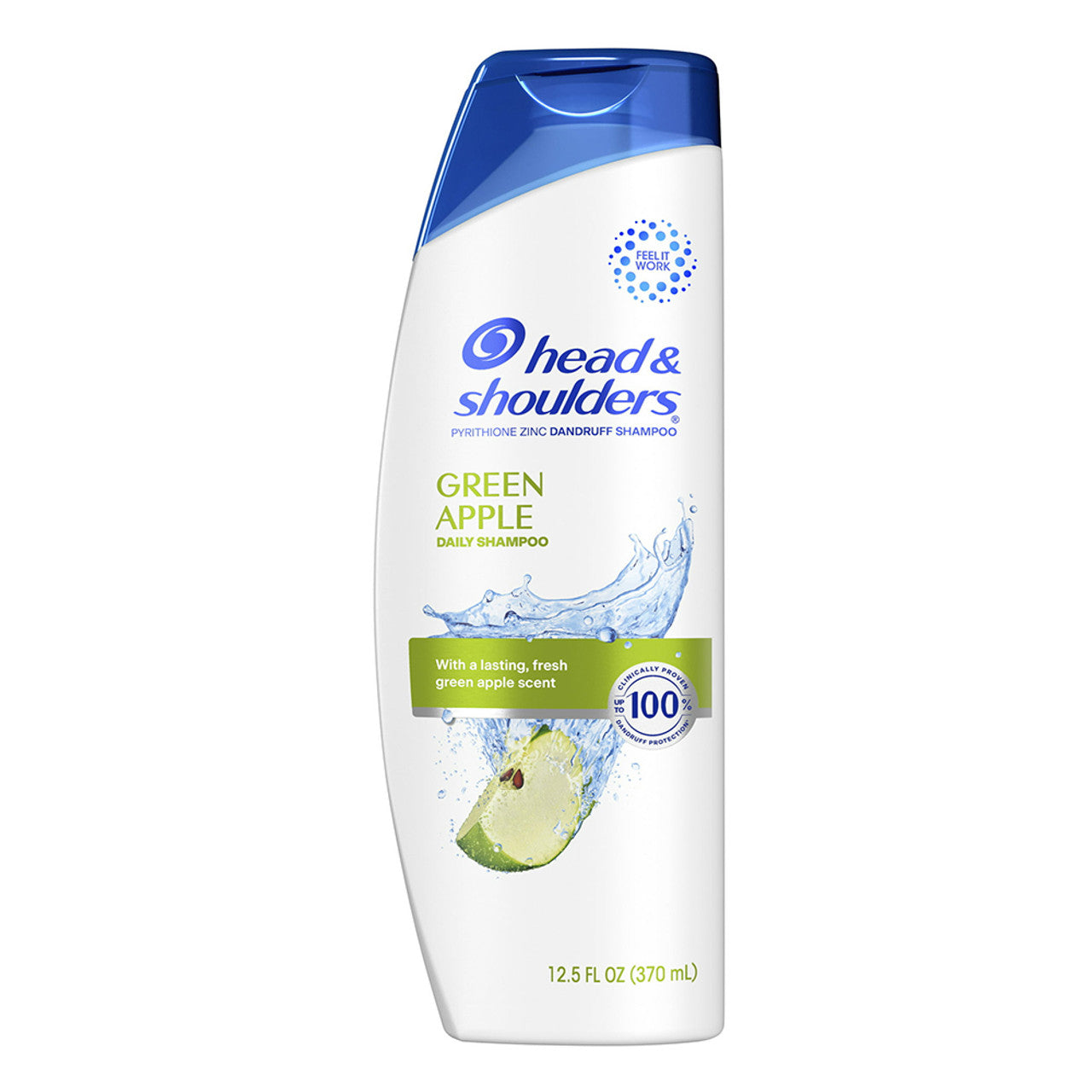 Head and Shoulders Dandruff Shampoo, Green Apple, 12.5 Oz