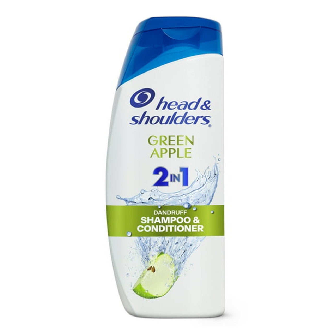Head and Shoulders 2 in 1 Dandruff Shampoo and Conditioner, Green Apple, 20.7 Oz