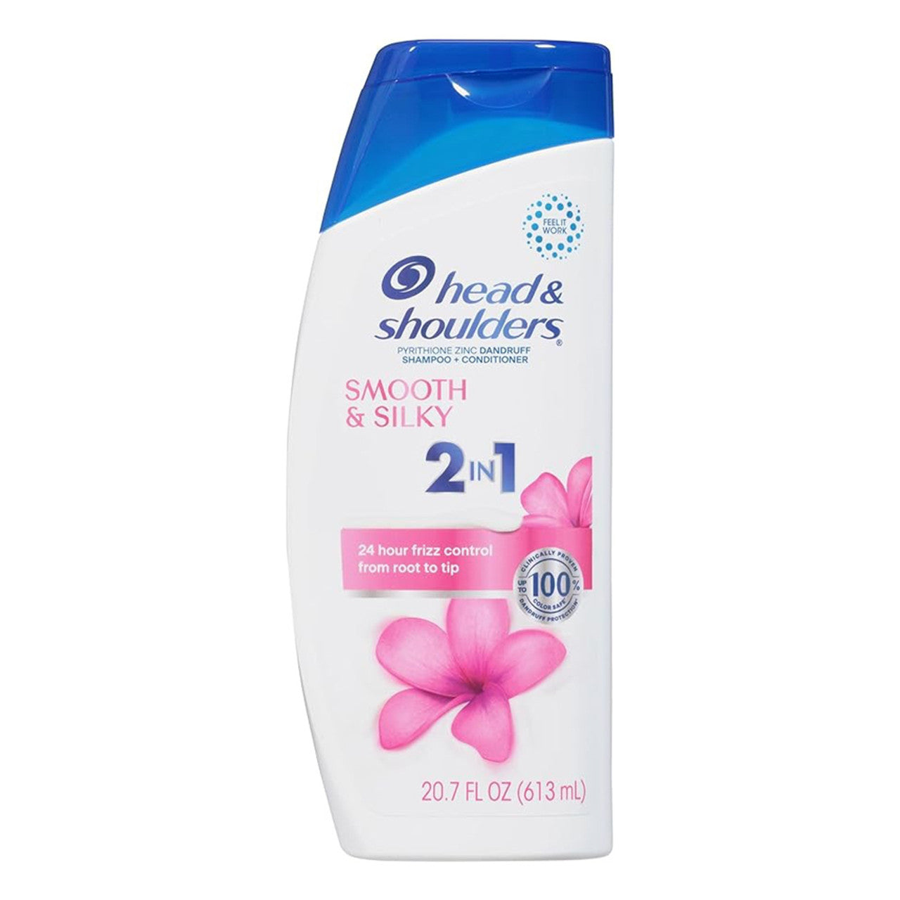 Head & Shoulders, 2 In 1 Smooth & Silky Shampoo + Conditioner, 20.7 Fl Oz