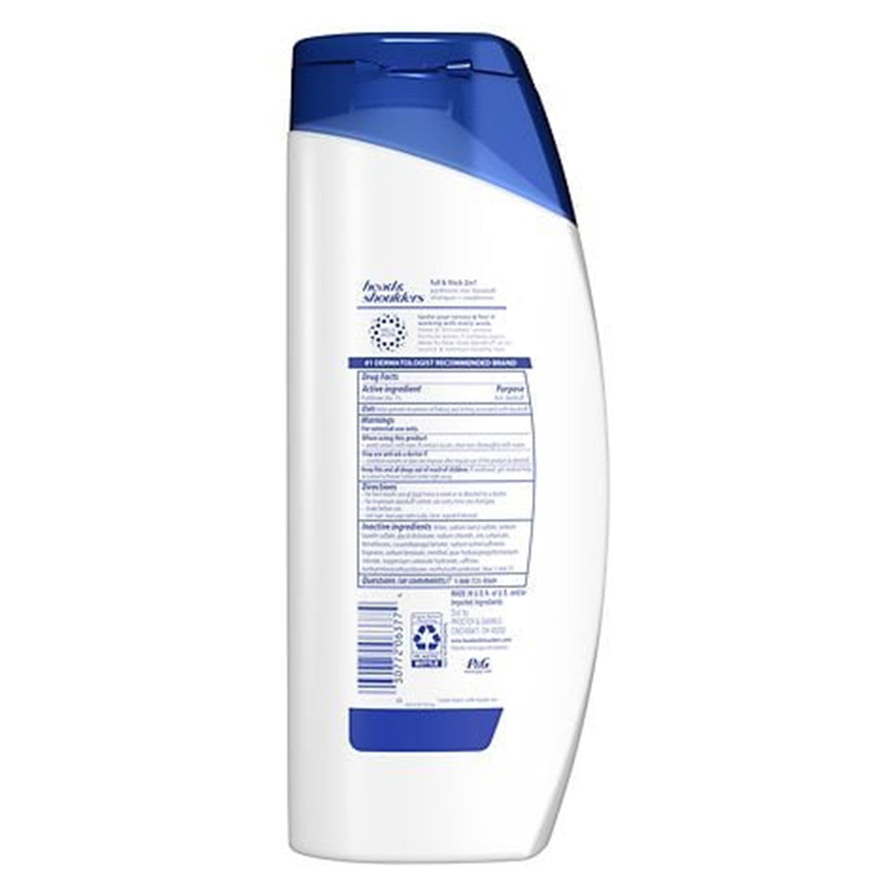 Head and Shoulders Mens Full and Thick 2 in 1 Dandruff Shampoo and Conditioner, 20.7 Oz