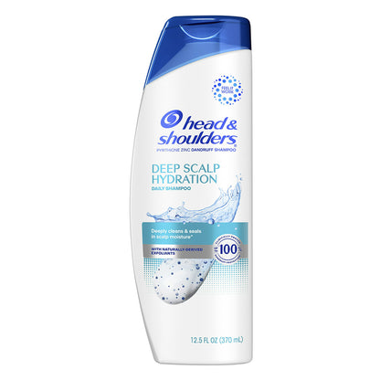 Head and Shoulders Dandruff Shampoo, Deep Scalp Hydration, 12.5 Oz