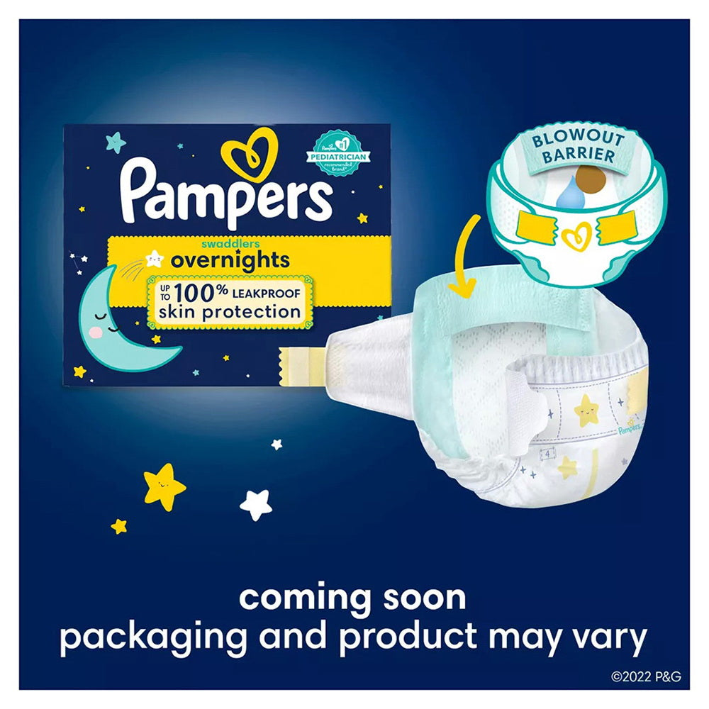 Pampers Swaddlers Overnight Diapers 36Ct
