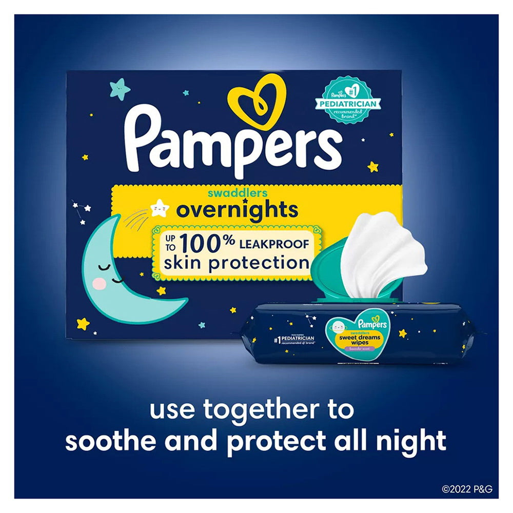 Pampers Swaddlers Overnight Diapers 36Ct