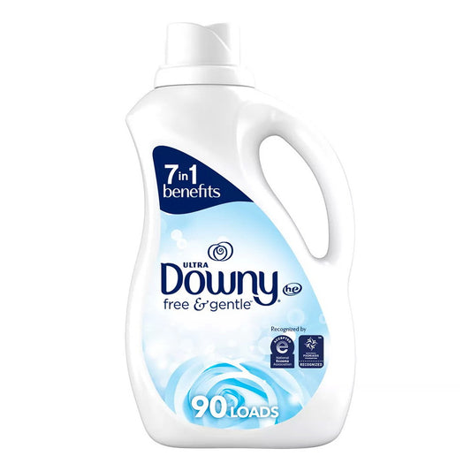Downy Ultra Free & Gentle Liquid Fabric Conditioner - Unscented 66Fl Oz