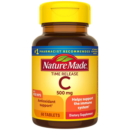 Nature Made Vitamin C 500 Mg Tablets 60 Ea