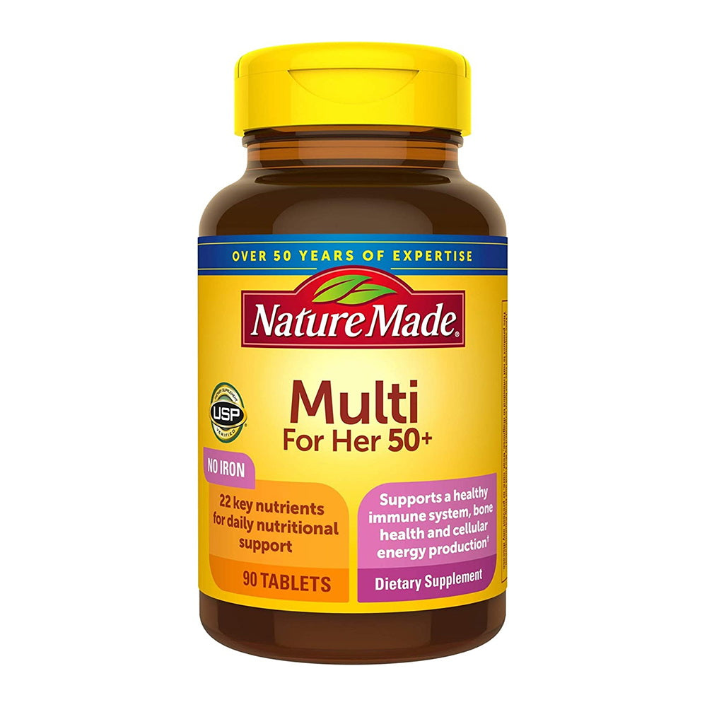 Nature Made Women'S Multivitamin 50+ For Daily Nutritional Support - 90 Count