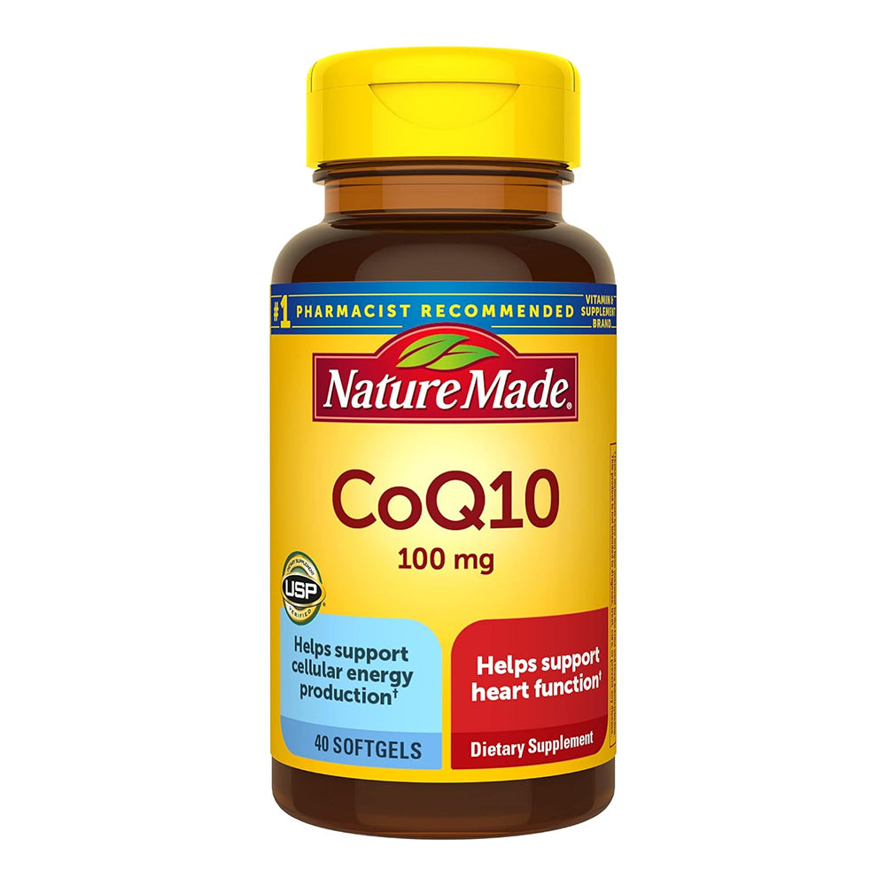 Nature Made Coq10 100 Mg Softgels 40 Ea