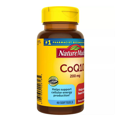 Nature Made Coq10 200 Mg Liquid Softgels 40 Ea