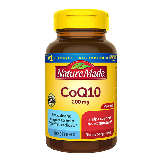 Nature Made Coq10 200Mg - 80 Softgels