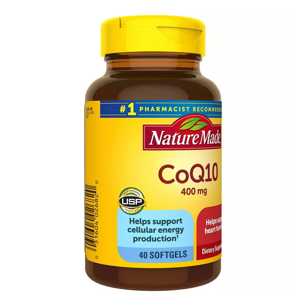 Nature Made Coq10 400Mg - 40 Softgels