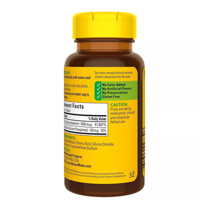 Nature Made Vitamin B-12 Timed Release Tablets, 1000 Mcg 75 Ea