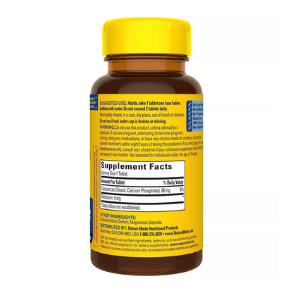 Nature Made Melatonin 5 Mg Tablets 90 Ea