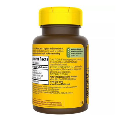 Nature Made Ashwagandha - 125Mg, 60 Count