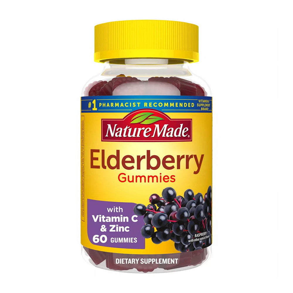 Nature Made Elderberry Gummies - 60 Count