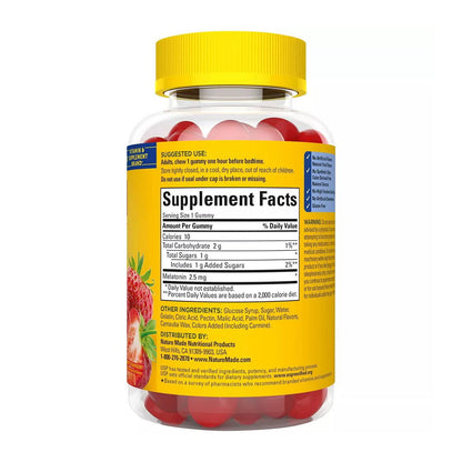 Nature Made Nutritional Products Nature Made Melatonin 2.5 Mg - 80 Ea