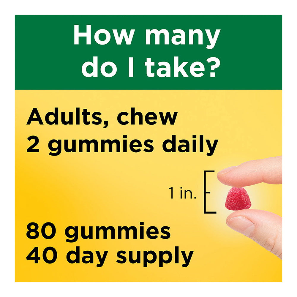 Nature Made Multivitamin + Omega-3, 80 Gummies