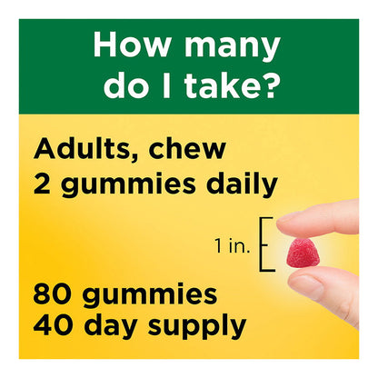 Nature Made Multivitamin + Omega-3, 80 Gummies