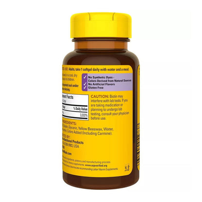 Nature Made Biotin 1000 Mcg Softgels 120 Ea