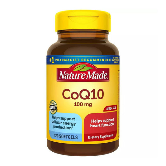 Nature Made Coq10 100 Mg Softgels - 120 Count