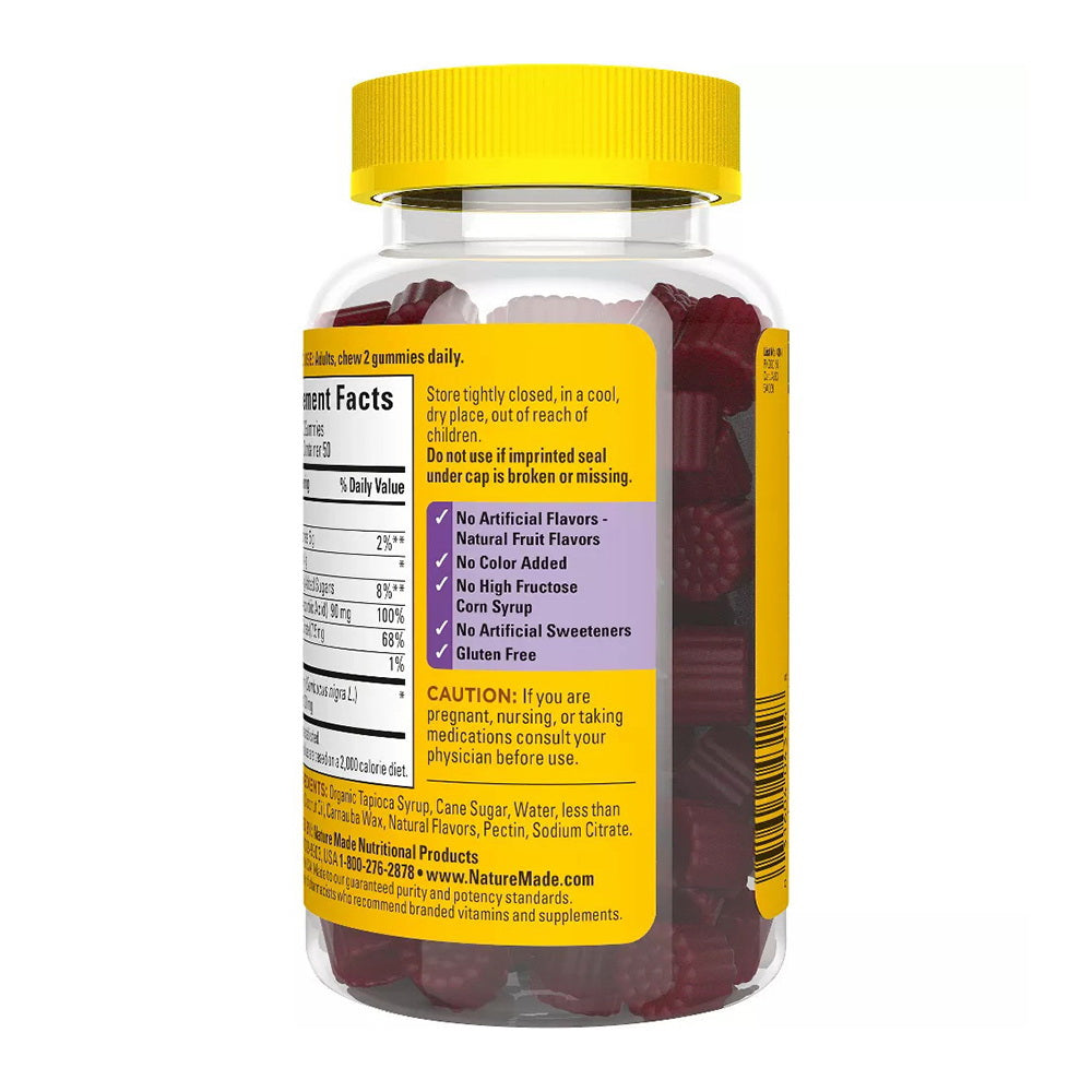 Nature Made Elderberry Gummies - 100 Count