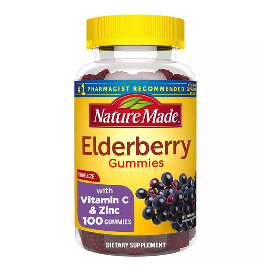 Nature Made Elderberry Gummies - 100 Count