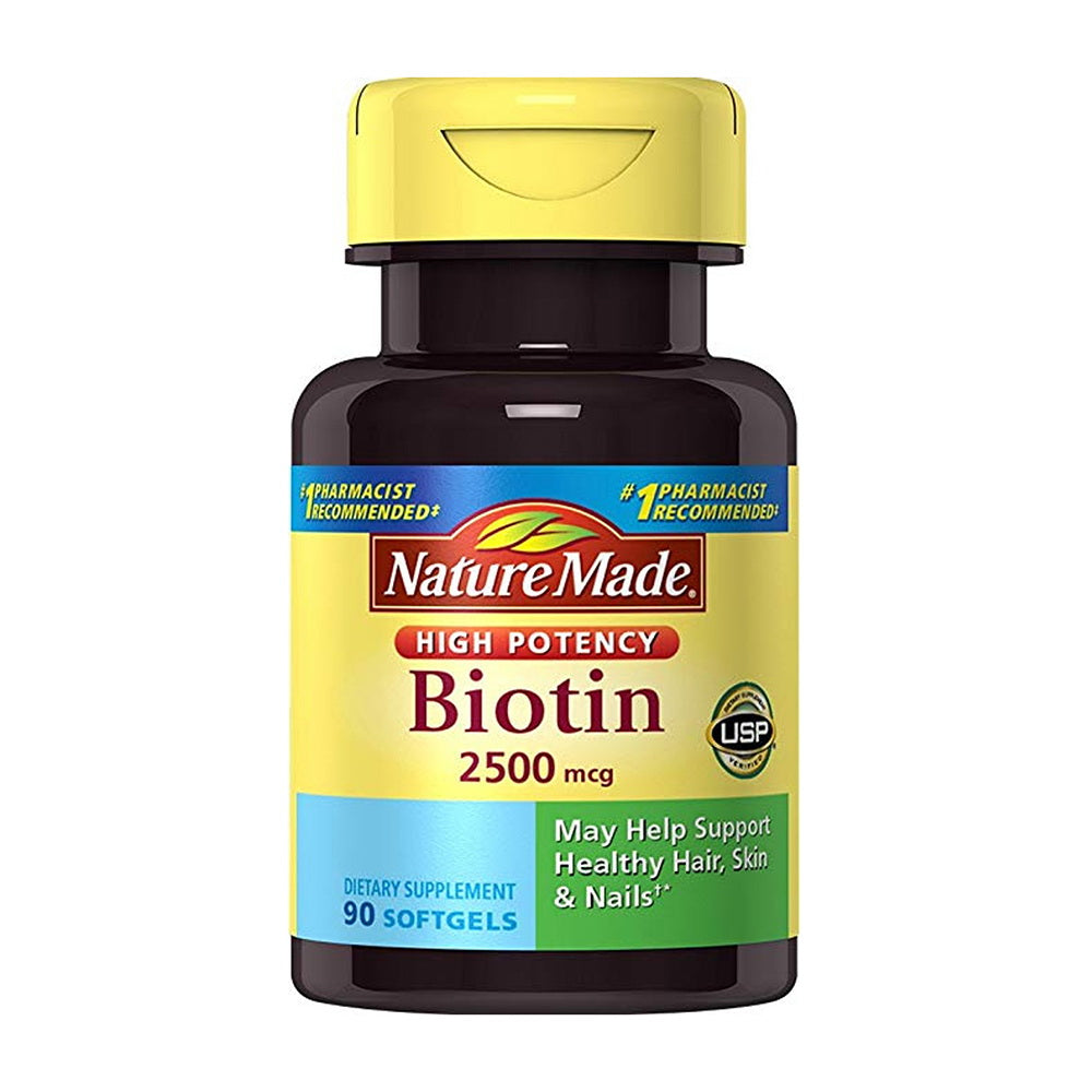 Nature Made Extra Strength Biotin 2500 Mcg Softgels - 90 Ea