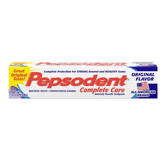 Pepsodent Complete Care Toothpaste, 5.5 Oz