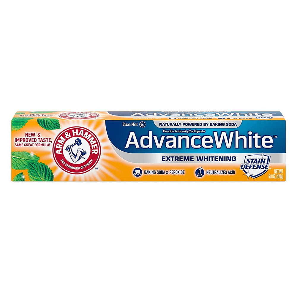 Arm & Hammer Advance White Baking Soda And Peroxide Tartar Control Toothpaste - 4.3 Oz