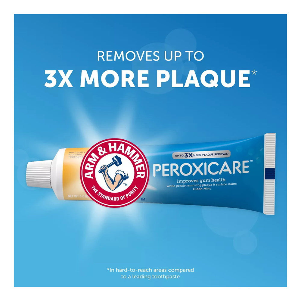 Arm And Hammer Peroxie Care Baking Soda And Peroxide Toothpaste - 6 Oz