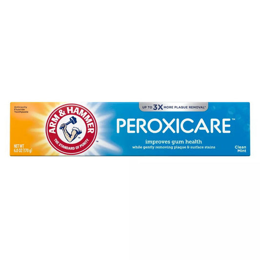 Arm And Hammer Peroxie Care Baking Soda And Peroxide Toothpaste - 6 Oz
