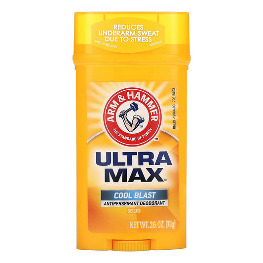 Arm & Hammer Ultra Max Deodorant- Cool Blast- Solid - 2.6Oz