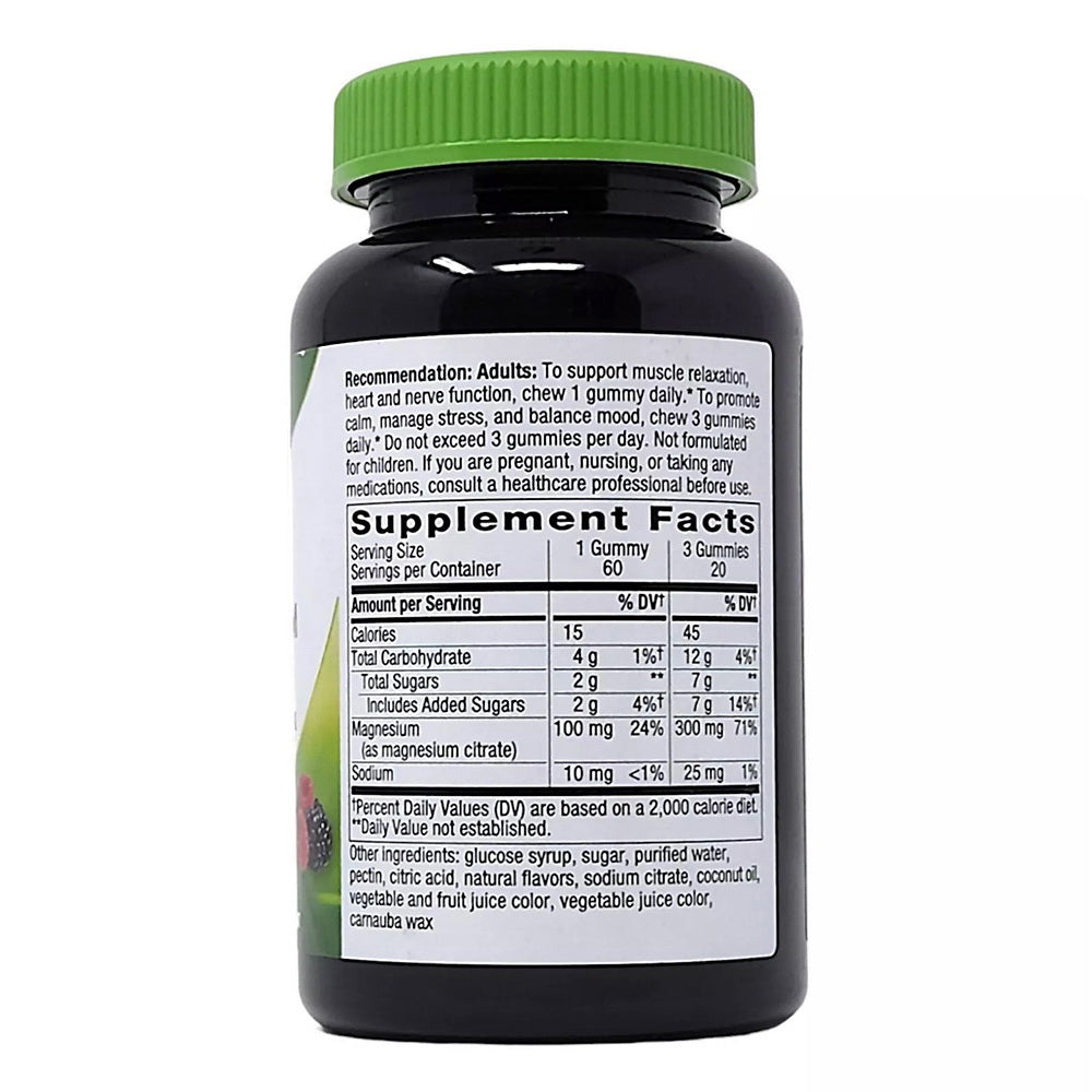 Nature'S Way Magnesium Cw 100Mg 60 Gmm