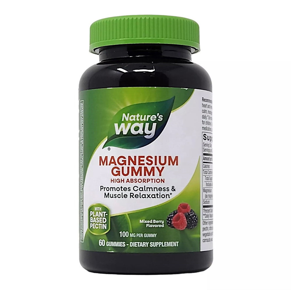 Nature'S Way Magnesium Cw 100Mg 60 Gmm