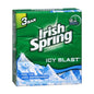 Irish Spring Deodorant Bar Soap, Icy Blast - 3.75 Oz,3 Count