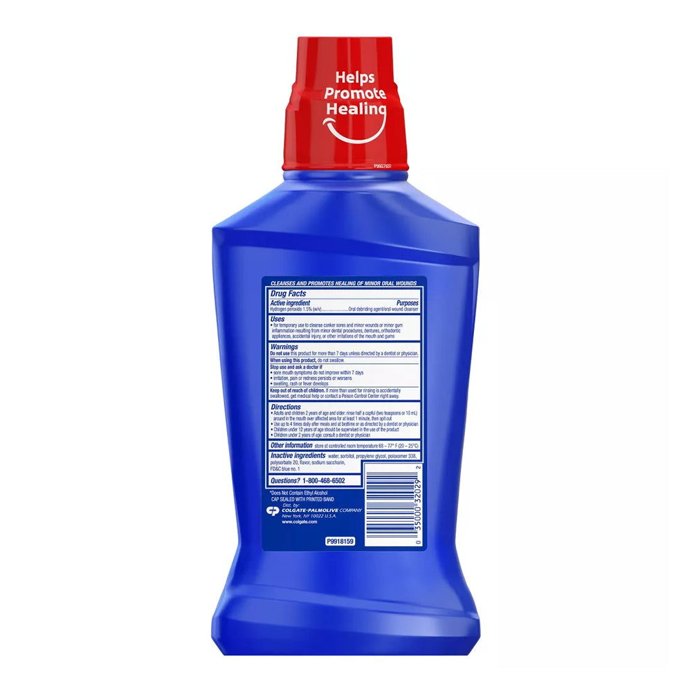 Colgate Peroxyl Antiseptic Mouthwash - Mild Mint - 16.9 Oz
