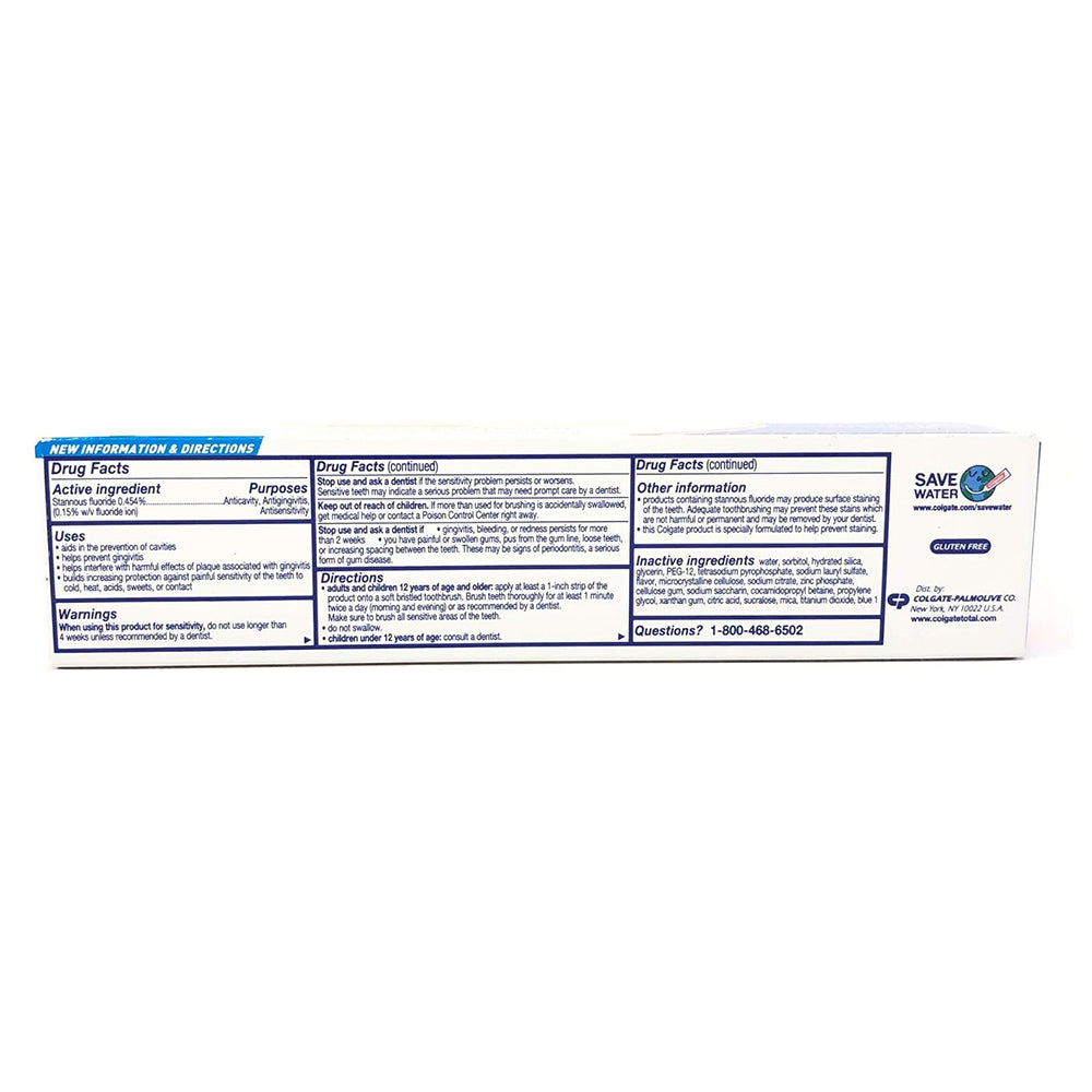 Colgate Total Whitening Toothpaste Gel, 4.8 Oz